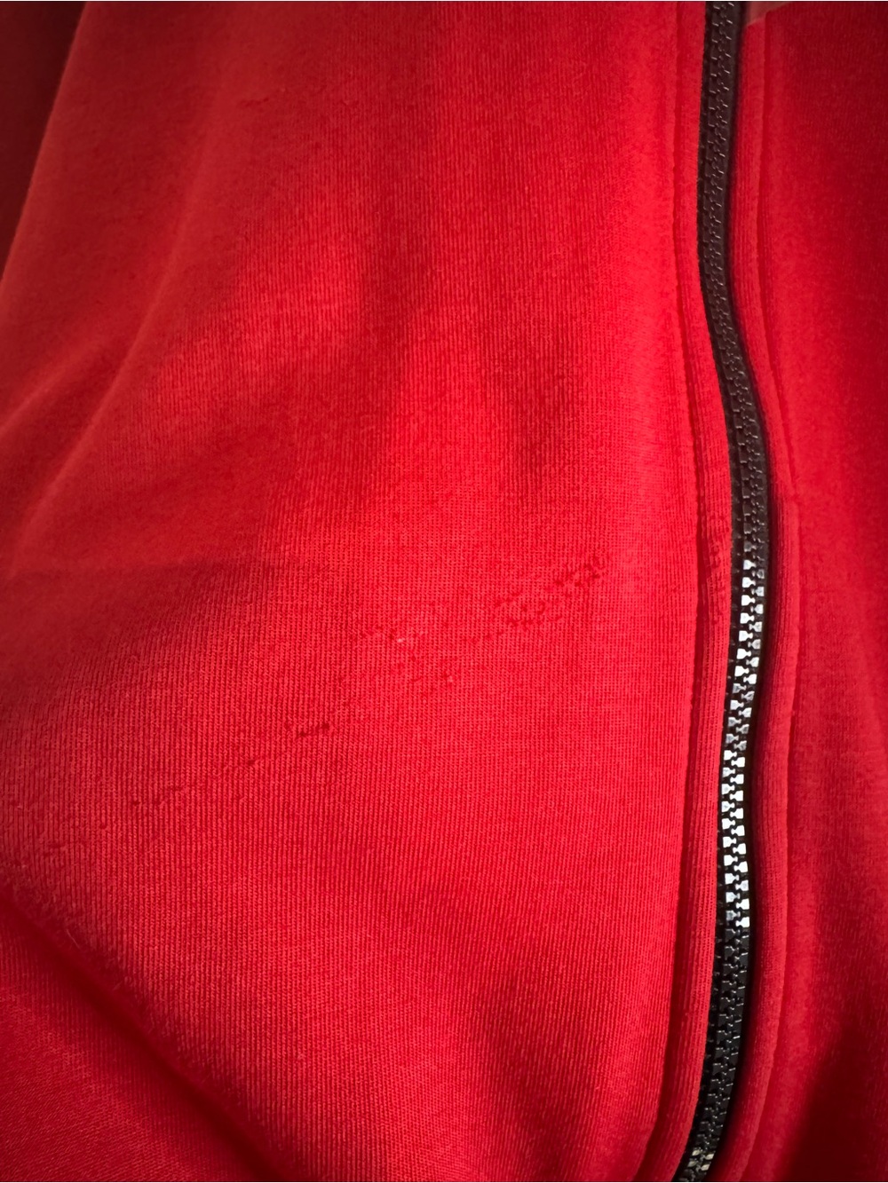 Women’s Nike Red Tech Fleece Full-Zip Hoodie and Matching Sweatpants Set - Picture 5 of 16